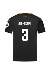 Wolves Rayan Ait-Nouri #3 Voetbaltruitje Uit tenue 2024-25 Korte Mouw